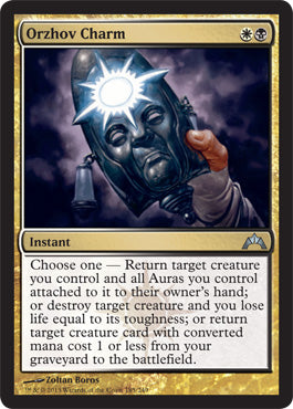 Orzhov Charm (Gatecrash) Light Play Foil