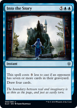 Into the Story (Throne of Eldraine) Near Mint Foil
