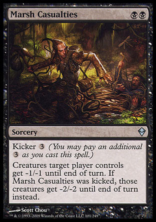 Marsh Casualties (Zendikar) Near Mint