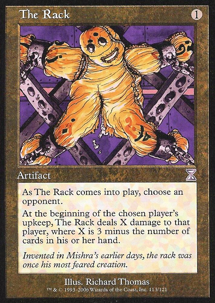 The Rack (Time Spiral Time Shifted) Near Mint Foil