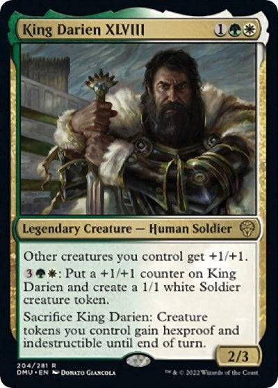 King Darien XLVIII (Dominaria United) Light Play