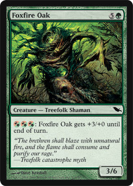 Foxfire Oak (Shadowmoor) Near Mint