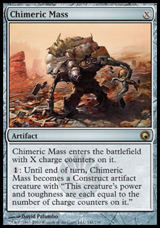 Chimeric Mass (Scars of Mirrodin) Medium Play