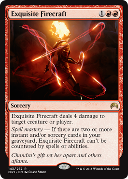 Exquisite Firecraft (Magic Origins) Near Mint