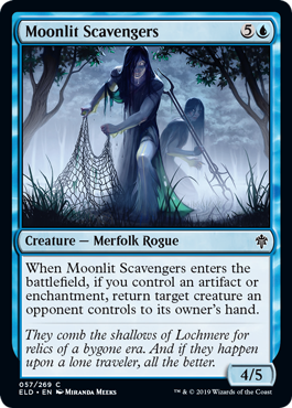 Moonlit Scavengers (Throne of Eldraine) Near Mint