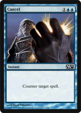 Cancel (Magic 2012 Core Set) Heavy Play