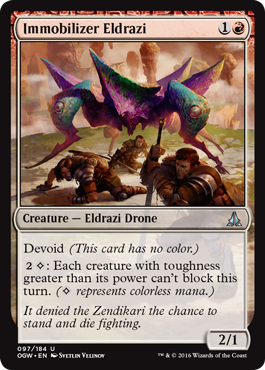 Immobilizer Eldrazi (Oath of the Gatewatch) Medium Play