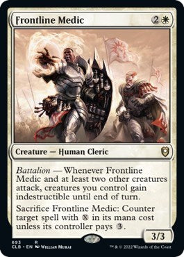 Frontline Medic (Commander Legends: Battle for Baldur's Gate) Near Mint