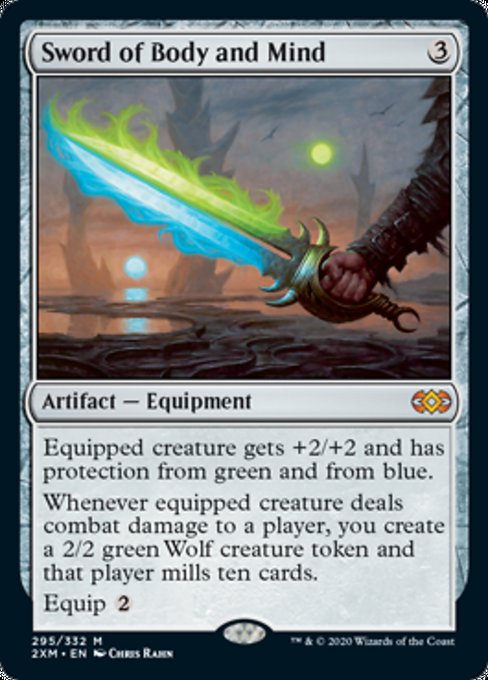 Sword of Body and Mind (Double Masters) Near Mint Foil