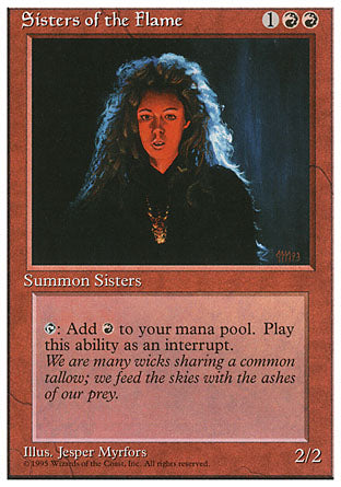 Sisters of the Flame (4th Edition) Medium Play