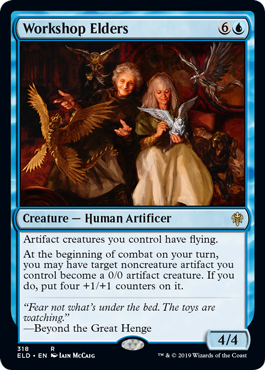 Workshop Elders (Throne of Eldraine) Near Mint