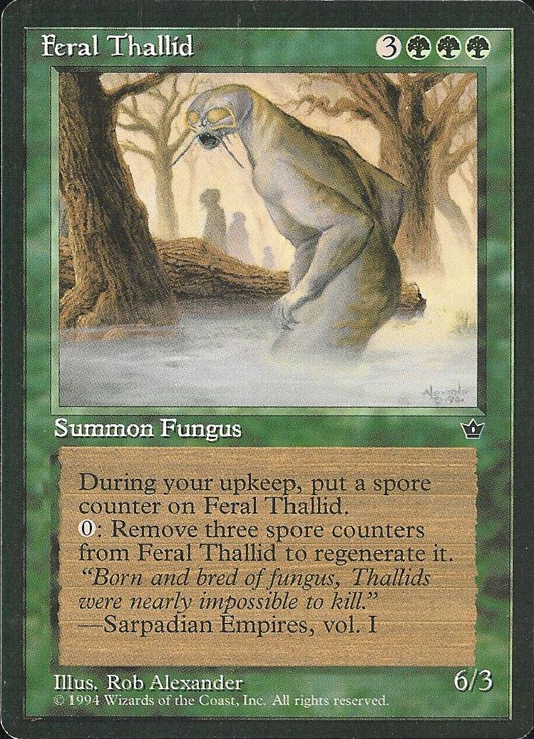 Feral Thallid (Fallen Empires) Heavy Play