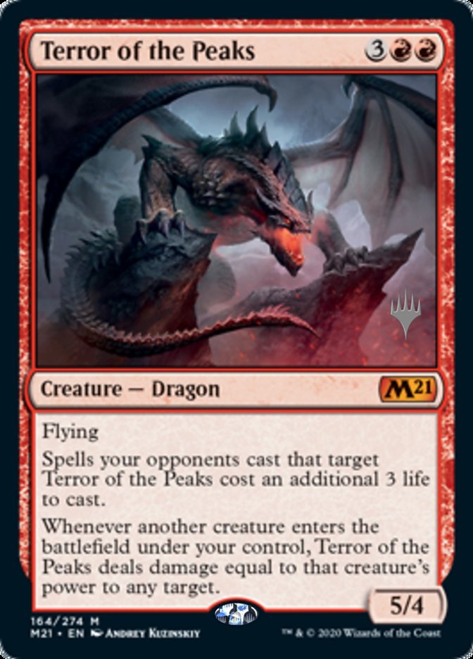 Terror of the Peaks (Promo Pack) Near Mint Foil
