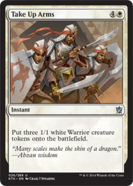 Take Up Arms (Khans of Tarkir) Near Mint