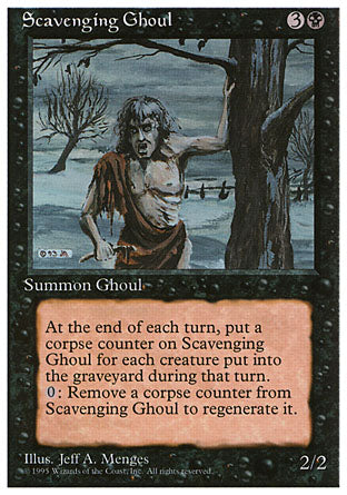 Scavenging Ghoul (4th Edition) Medium Play
