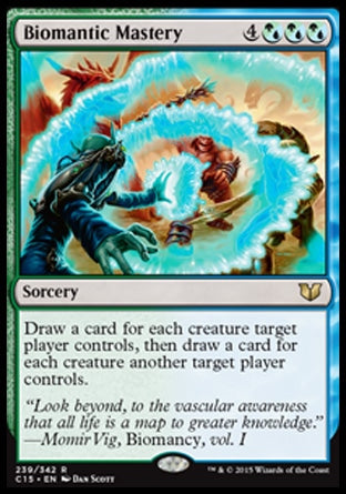 Biomantic Mastery (Commander 2015) Light Play