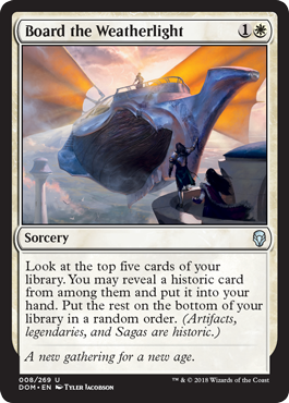 Board the Weatherlight (Dominaria) Near Mint