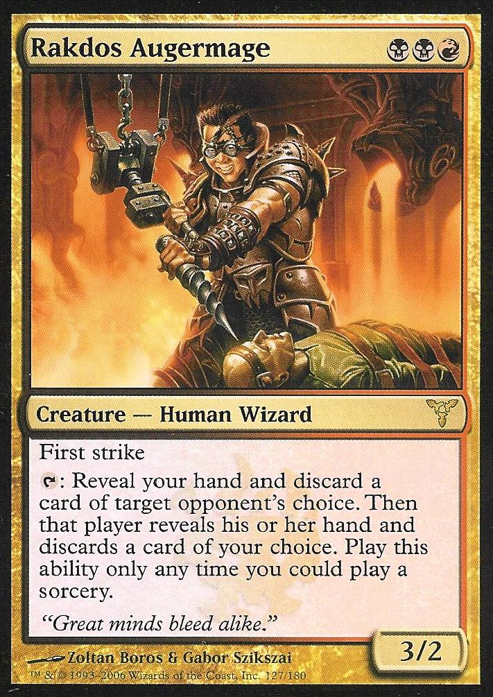 Rakdos Augermage (Dissension) Medium Play Foil
