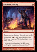 Faithless Looting (Duel Decks: Sorin vs Tibalt) Near Mint