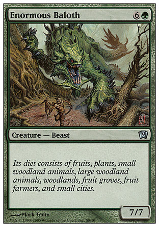 Enormous Baloth (9th Edition) Medium Play