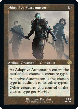 Adaptive Automaton (The Brothers' War: Retro Frame Artifacts) Light Play Foil