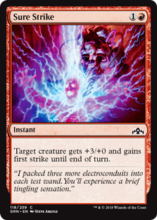Sure Strike (Guilds of Ravnica) Near Mint