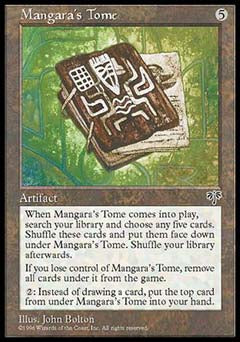 Mangara's Tome (Mirage) Medium Play