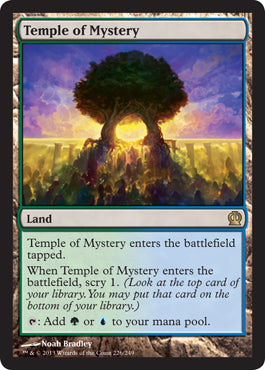 Temple of Mystery (Theros) Light Play Foil
