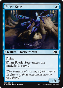 Faerie Seer (Modern Horizons) Medium Play Foil