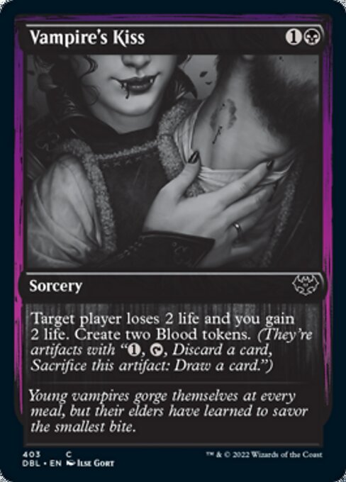 Vampire's Kiss (Innistrad: Double Feature) Near Mint Foil