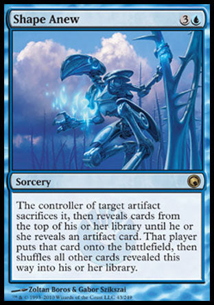 Shape Anew (Scars of Mirrodin) Light Play