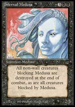 Infernal Medusa (Legends) Medium Play