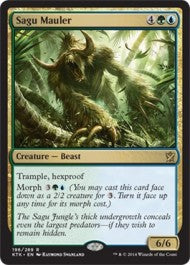 Sagu Mauler (Khans of Tarkir) Near Mint Foil
