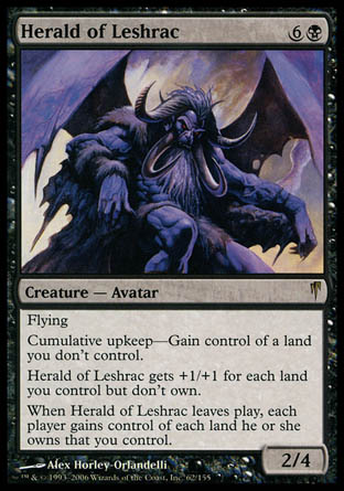 Herald of Leshrac (Coldsnap) Light Play