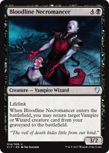 Bloodline Necromancer (Commander 2017) Light Play