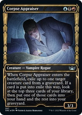Corpse Appraiser (Gilded Foil) (Streets of New Capenna) Near Mint Foil