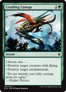 Crushing Canopy (Ixalan) Medium Play