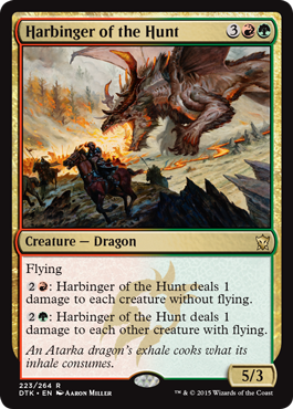 Harbinger of the Hunt (Dragons of Tarkir) Near Mint