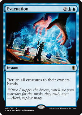 Evacuation (Commander 2016 Edition) Medium Play