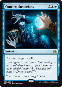 Confirm Suspicions (Shadows Over Innistrad) Medium Play