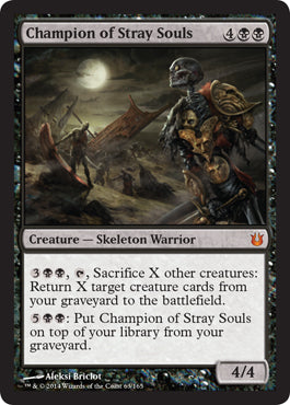 Champion of Stray Souls (Born of the Gods) Light Play Foil