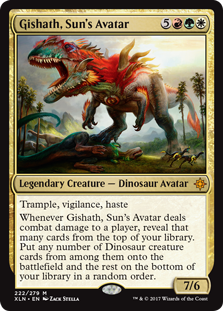 Gishath, Sun's Avatar (Ixalan) Near Mint