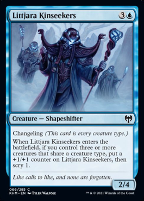 Littjara Kinseekers (Kaldheim) Medium Play Foil