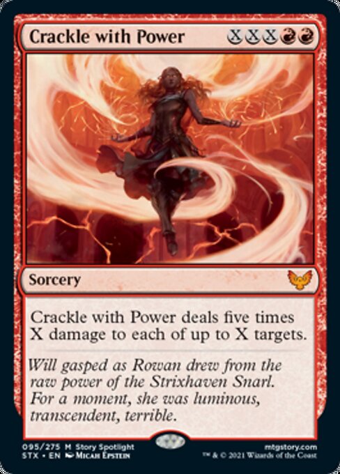 Crackle with Power (Strixhaven) Near Mint