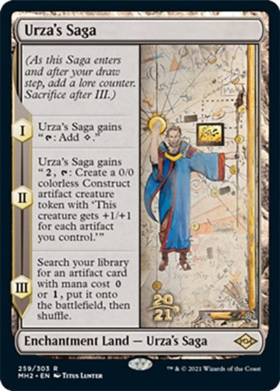 Urza's Saga (Promos: Prerelease Cards) Light Play Foil