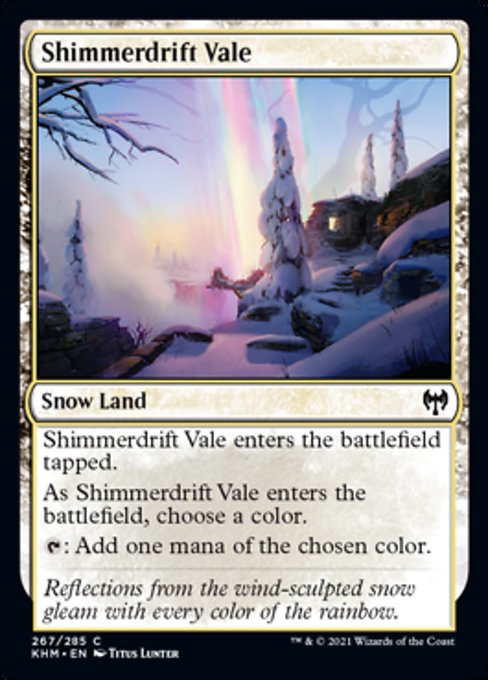 Shimmerdrift Vale (Kaldheim) Light Play Foil