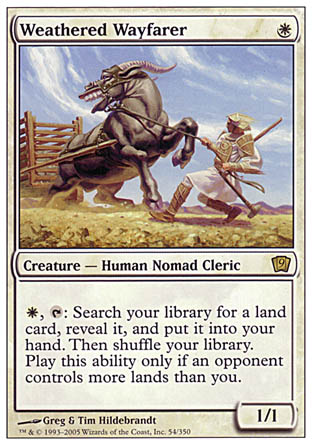 Weathered Wayfarer (9th Edition) Light Play Foil