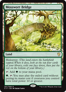 Mosswort Bridge (Commander 2017) Medium Play
