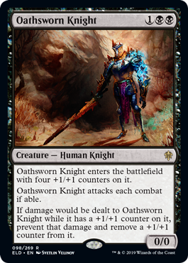 Oathsworn Knight (Throne of Eldraine) Near Mint