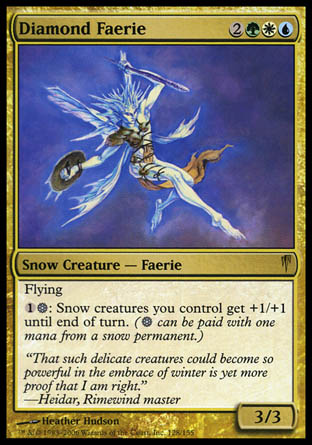 Diamond Faerie (Coldsnap) Medium Play